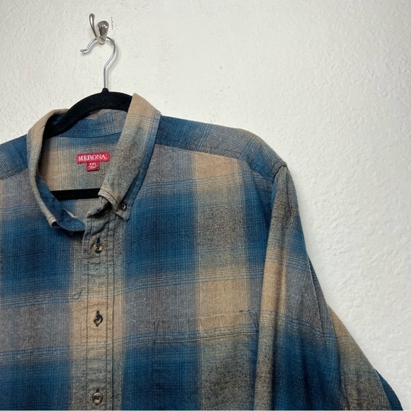 Upcycled Bichota Long Sleeve Flannel - Picture 8 of 10